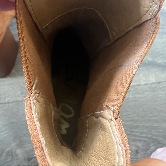 Sam Edelman Rollins Suede Lug Sole Booties NWOT - Picture 8 of 8